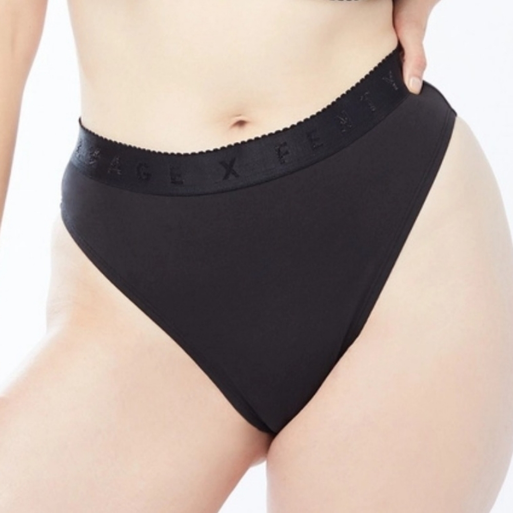 Savage x Cotton Jersey High Leg Bikini